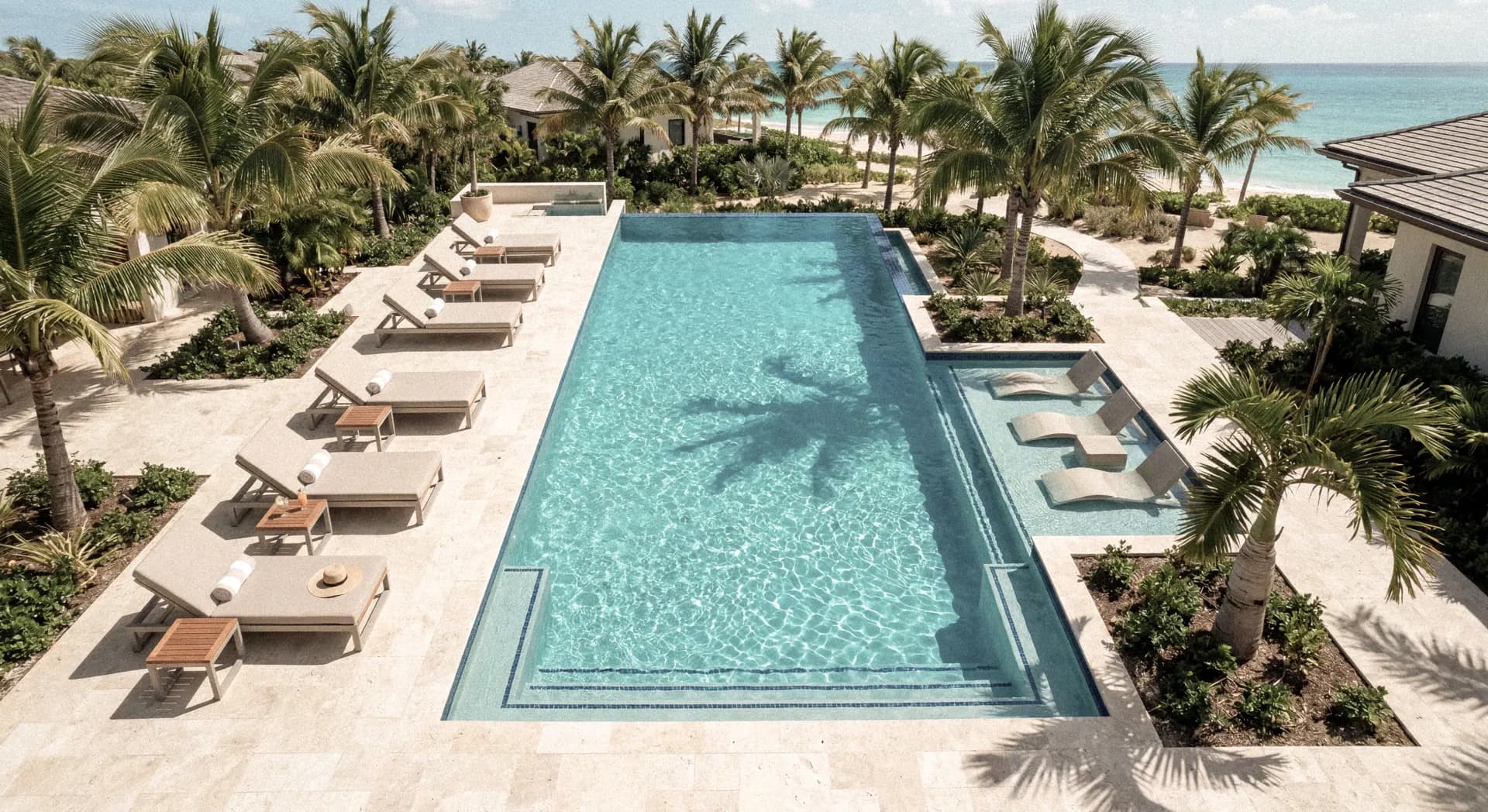 Luxury pool service